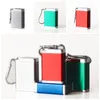 Przenośne popielniczki z bluechain Carabiner Metal Cztery Kolory Mini Popiołu Pocket Ash Tray for Mens Business Gifts 7 5OH E1