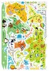 2019 Decorazioni per matrimoni Animali cartoni animati Map Decali della mappa per bambini Decorazioni per la casa adesivi da parete Poster d'arte fai -da -te3328144