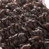 Black Brown 100g Afro Afro Corpo Curly Onda profunda reta 4a 4b 4c Fita natural virgem em extensões de cabelo humano