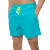 2019 Nuevos pantalones cortos de baño de secado rápido para hombre Traje de baño de surf de verano Pantalones cortos de playa para hombre Traje de baño de playa Deporte Pantalón corto para correr Hombre Bañadores N290K