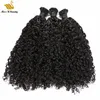 200g Curly Pre bonded Human Hair Invisible Extensions I tip 100/125/200strands a pack 12-30inch