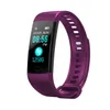 Y5 montre intelligente oxygène sanguin moniteur de fréquence cardiaque Fitness Tracker montre-bracelet intelligente étanche passomètre Bracelet intelligent pour iPhone iOS Android