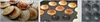 50 stks Commercieel gebruik Non-Stick LPG Gas Poffertjes Mini Dutch Pancakes Baker Maker Iron Machine Mold Pan