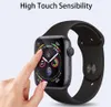 UV Nano Sıvı Tam Kapak Temperli Cam Ekran Parçaları Koruyucu Apple IWatch 44 42 40 38 Perakende Paketinde