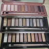 Paleta de maquiagem Novo NK Cherry Honey Heat 3 2 5 12 Cores Paleta de sombras profissionais com pincéis setup set58926611