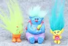 Trolls brinquedos 6Pcs / Conjunto de 8 centímetros Dreamworks Figura Collectible bonecas papoila Ramo Biggie PVC Trolls Acção Figuras boneca brinquedo Trolls