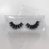 3D Mink Lashes Natural 22mm Lashes Natural Long Best Selling Clear Band Lashes Custom Private Label