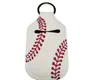 Porte-clés DHL500pcs Baseball Softball Porte-clés Chapstick