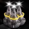 2019 Novo H3 Graphene Lâmpadas LED Farol de Alta Focagem 35w 6000k H1 H4 H7 9005 9006 H11 LED Faróis para Carros, motocicletas