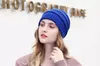 18 Colors Knitted Hats Trendy Beanie Women Chunky Skull Caps Winter Cable Knit Headgear Slouchy Crochet Hats