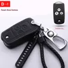 Genuine leather car key case For Honda Accord CRV CRZ XRV URV Odyssey Civic City crosstour CRIDER VEZEL Auto metal Key Rings1166882