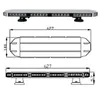 ECE R65 3 Watt magneetmontage slank baken zware herstelauto flash stroboscoop mini-bar licht noodwaarschuwing stroboscoopbar3874997