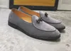 Äkta läder mocka män casual klänningskor designer oxford mocassin doug zapatos hombre kostymskor loafers