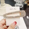 Nouvelle arrivée Vintage fausse perle enveloppé épingles à cheveux fille paillettes accessoire or argent métal alliage pince à cheveux goutte d'eau Barrettes 10PC4255385