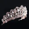 Luxe Sparkle Pageant Kronen Strass Bruiloft Bruidskronen Bruidssieraden Tiara's Haaraccessoires Glanzende bruidstiara's