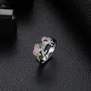 Latest design creative unicorn rings wholesale custom high end factory directly sale diamond rings wedding ring