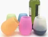 200 pièces incassable sans tige silicone rouge vin tasse de qualité alimentaire portable tasses silicone vin verre fête en caoutchouc bière tasse piscine