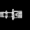 Diamant Knoten Quarz EMAIL Banger Nägel mit männlichen weiblichen 14mm 18mm Gelenke Anzug für Glasbongs Ölgeräte 20mm Spulenheizung