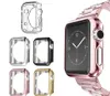 Miękki TPU Plated Zderzak Pokrowiec Ochronny dla Apple Watch Series 1/2/4/4 najtańsze na Hurtowej Fabryce DHGate