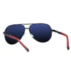 Европейские и американские солнцезащитные очки температуры антиглары поляризованные очки металлические рамки UV400 солнцезащитные очки Aviator Outdoor Goggles7558915