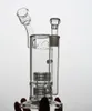 Mobius Glass Bong Smoking Pipes Hookahs Stereo Matrix perc 18 mm joints Heady Recycler Glass Dab Rigs Chicha