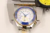 Super U1 Top-Quality 18K Gold Luxury Men's Watch M116680 Automatisk rörelse 44mm Sapphire Dial 316 Stainless Steel Watchband Gentleman'sGift