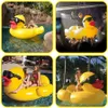 Adults Party Pool 82.6 * 70,8 * 43.3 pouces de nage en jaune rouage radeau épaississent les flotteurs de piscine gonflable géant géant géant géant DH1136 T039109782