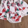 INS Baby girls rose Flower print romper infant Flying sleeve Floral Jumpsuits 2019 summer fashion Boutique kids Climbing clothes C5785