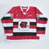 Custom CHL Ottawa 67s Jersey Hockey 1 petr mrazek 17 travis konecny 89 Logan Couture 7 Potvin Wilson Stitched OHL CCM Maglie da hockey rosse