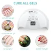 LED Nail Lamp Dryer With 21 Pcs Leds SUN X9plus 48W UV Lamp For Manicure 3 Timer Auto Sensor Manicure For Gel Nail Polish5564773