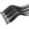 Bästsäljande produkter Högkvalitativ snabb 6d Remy Pre Bonded Human Hair Extensions, Micro Ring Extensions, 6D Hair Extensions