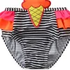 2020 Badebekleidung 27y Kinder Eis Badeanzug Sommermädchen gestreift Camis Gurt Onepiece Baby Girl Badeanzug Badeanzüge8615163