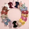 Girls Korean Style Designer Fashion Corduroy Princess Hair Clips For Performance Childrens Cute Bow Princess Hairpins Party Barrettes