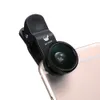 Old Shark Portable 3-in-1 Phone Lens Kit with 180 Degree Fisheye + 0.67X Wide Angle + 10X Macro Lens