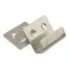 Gancio in acciaio inox Supporto per piastrelle in metallo e ceramica Brace Supporto per espositori da terra in legno