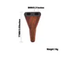 Cross-border double-orifice wood pipe for hand-made cigarette holder red sandalwood pipe solid wood pipe