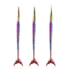 3pcs Manicure Brush Set Nail Art Brushs Thin Liner Drawing Pen Painting Stripes Flower pedicure aluminium alloy Tools