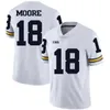 Benutzerdefinierte Michigan Wolverines 2019 Fußball-Jersey mit beliebigem Namen und Nummer, Weiß, Marineblau, Gelb, Winovich Brady Patterson Collins Hudson NCAA 150