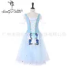 adulto blu Coppelia professionale vestito balletto romantico per le donne Giselle balletto costume fase BT9239