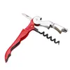 Home Kitchen Tools Corkscrew Wine Bottle Openers Stainless Steel Double Reach Beer Bottle Opener Free Shipping 100pcs
