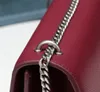 Hochwertige Flap-Tasche, Luxus-Designer-Marke, Damen-Geldbörsen, SUNSET CHAIN WALLET, Damen-Ketten-Umhängetaschen, Modedesigner-Umhängetasche