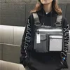 Borsa da petto riflettente per uomo Multi-funzione Street Style Women Vest Strap Hip-Hop Tactical Tooling Chest Utility Bag G186