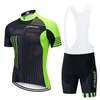 Zomer Capo Team Fietsen Outfits Mannen Korte Mouw Jersey Bib Shorts Set Quick Dry Road Fietskleding Outdoor Sportswear Y210409331