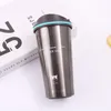 Termos rånar Kaffekopp med lock Seal Stainless Steel Dubbelvägg Vakuumflaskor Thermoser Thermo Mug Portable Car Water Bottle 500ml Dyp1037