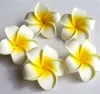 Diametro 4 5 6 7 8 9 cm schiuma bianca galleggiante frangipani plumeria fiore nuziale hawaiano per giardino patio, matrimonio, decorazione della festa