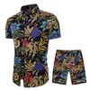 M-5XL 2020 Sportsuits Men Linen Summer 2PC Breathable Short Set Men's Design Fashion Shirts +Shorts Tracksuit Set Trending Style