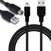 Mini USB2.0 Cable v3 5pin mini USB -USB -USB Fast Data Charge Cables для MP3 MP4 Player Car DVR GPS Digital Camera HDD Smart