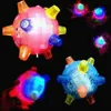 Flashing Dog Ball For Games Kids Ball Led Pets Toys Jumping Joggle Crazy Football Children's Funny Colored dog toy New Promotion