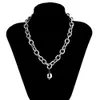 Runde Ball Choker Halskette Frauen Erklärung Partei Schmuck Punk Metall Anhänger Halsketten Mode Ganze Ketten Bijoux Gift2813