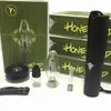 Kit Honeybird Punta al quarzo Mini NC Tubo in vetro Chiodo in titanio Impianto di perforazione per olio Honeybird Mini bong in vetro concentrato